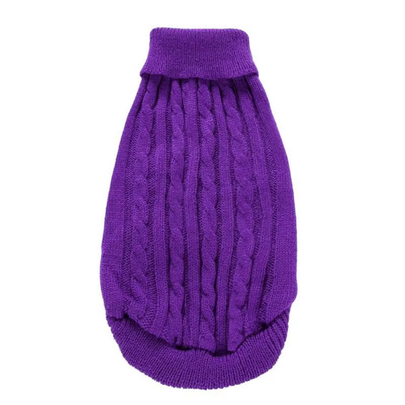 Pet Dog Sweaters Winter Pet Clothes for Small Large Dogs Warm Sweater Coat Outfit for Cat Clothes Soft Big Dog T Shirt Jacket